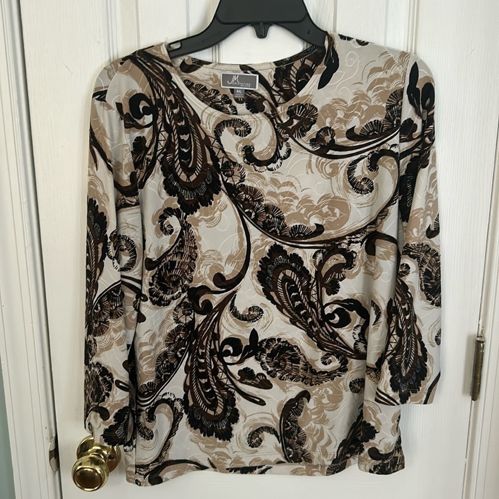 Embroidered Women's JM Collection Top - Picture 1 of 4